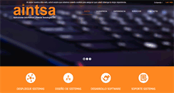 Desktop Screenshot of aintsa.com