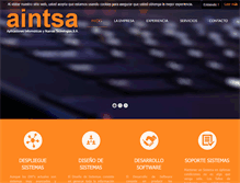Tablet Screenshot of aintsa.com